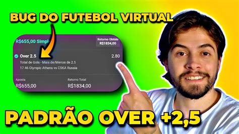 Lucrando Futebol Virtual Padr O Over Na Bet Youtube