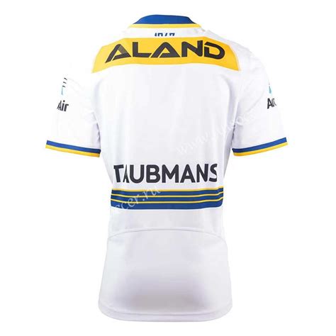 Nrl Manna Fish Away White Rugby Shirt Manna Fish Topjersey