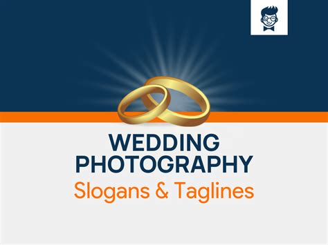 755 Unforgettable Wedding Photography Slogans And Taglines Generator