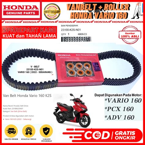 Vanbelt Van Belt Vbelt V Belt Assy Vario Stylo K S K S