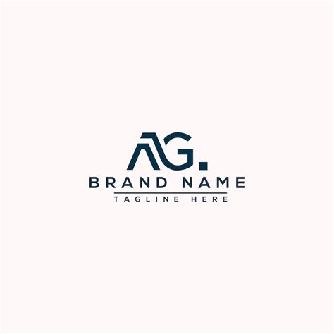 Premium Vector Ag Logo Design Template Vector Graphic Branding Element