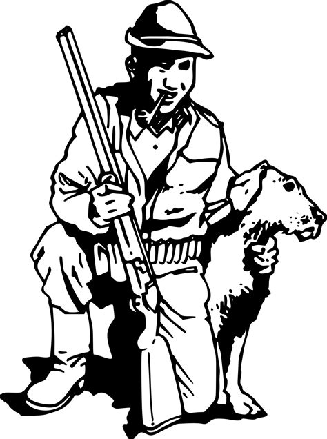 Coloriage Coloriage Chasseur Dessin Chasse Coloriage Coloriage Porn