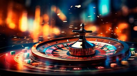 Premium AI Image | casino chips and roulette