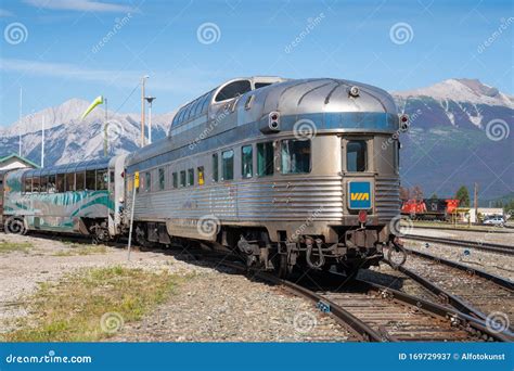Via Rail Canada Jasper Canada Editorial Photography Image Of Peak