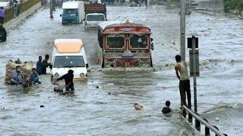 Heavy Rainfall Urban Flooding Expected In Karachi From Sunday