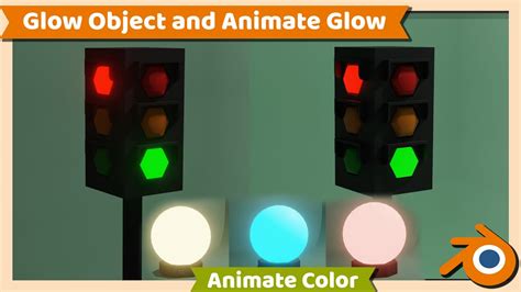 Blender Tutorial Make Object Glow And Animate Glow In Blender 3 Youtube