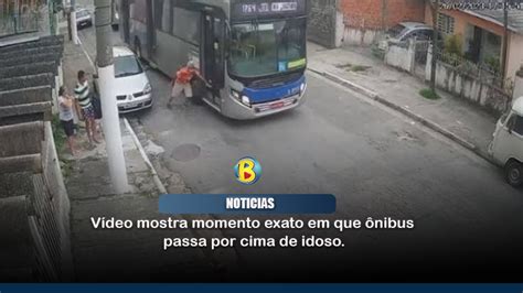 Cenas Fortes V Deo Mostra Momento Exato Em Que Nibus Passa Por Cima