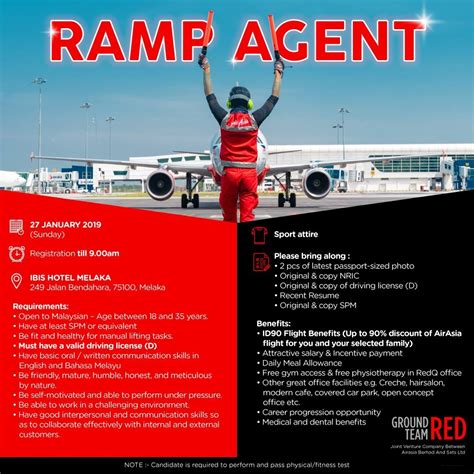 Airasia Ramp Agent Walk In Interview [melaka] January 2019 Better