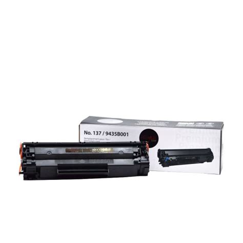 Canon 137 Black Toner Cartridge - Black (Compatible) | Canada