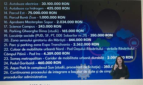 Ziua De Cluj Principalele Investi Ii N Cluj Napoca Pentru