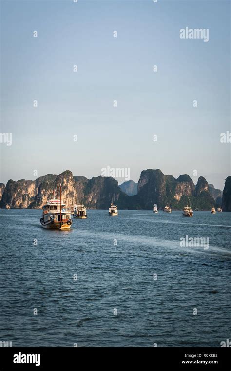 Ha Long Bay A Unesco World Heritage Site In Quang Ninh Province