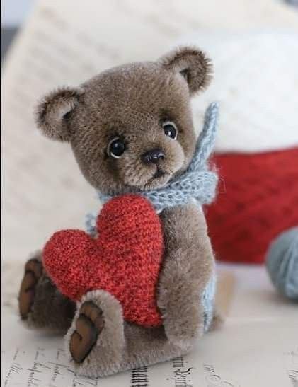 Pin By Hortense Sternn On Teddys And Friends Bear Handmade Teddy