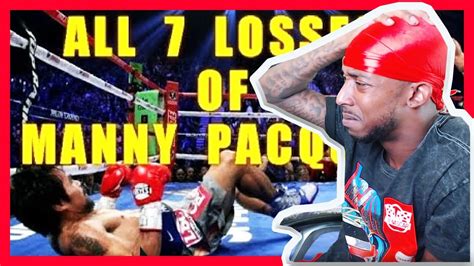 Manny Pacquiao Lost 7 Fights We Gone See How Pacman Losses