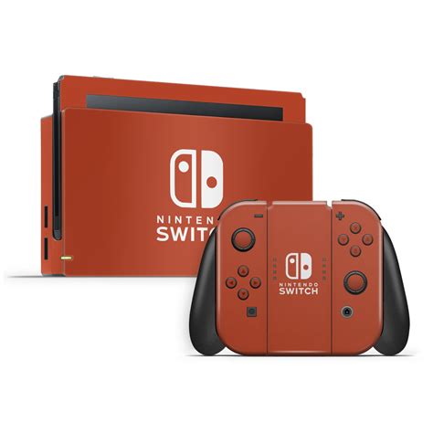 Autumn Red Nintendo Switch OLED Skins | KO Custom Creations