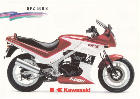 Prospekt Kawasaki Gpz S Prospekt Flyer Blatt Seiten Aus