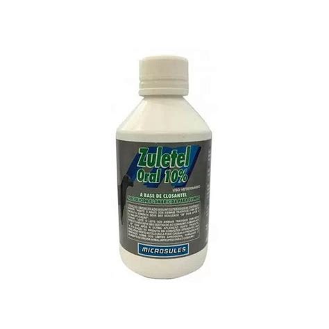 Zuletel Closantel Oral 10 250mL Agrocampo Giordani Produtos