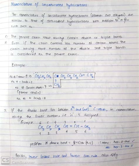 Alkenes(Naming) | Class Eleven Chemistry