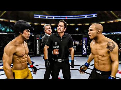 Bruce Lee Vs Jose Aldo Ea Sports Ufc Dragon Fight Youtube