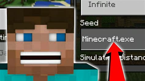 Scary Minecraft Seed Minecraft Pe Minecraftexe Seed Youtube