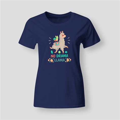 No Drama Llama T Shirt Tshirtspree