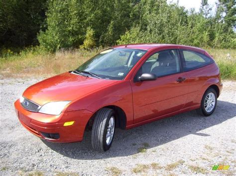 2005 Blazing Copper Metallic Ford Focus Zx3 Se Coupe 36711801 Car Color Galleries