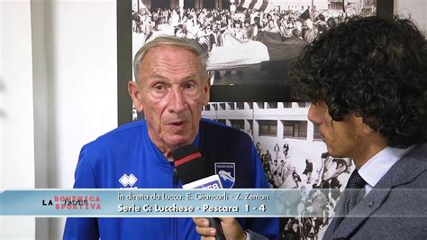 Lucchese Pescara 1 4 Zeman Contento Della Partita Ma Dobbiamo Fare