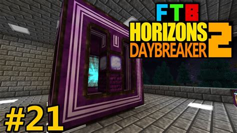 Minecraft Ftb Horizons Daybreaker Part Upgrading Storage Youtube