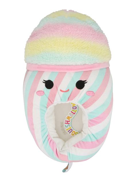 Squishmallows Womens Bevin The Snow Cone Indoor Step In Slipper Women