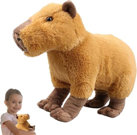 Peluche Capybara Sauvage Jouet En Peluche Capybara Rampant Simulation