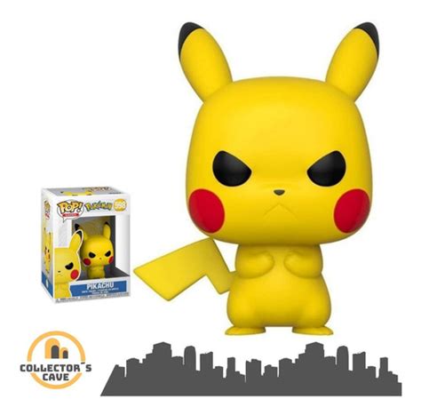 Funko Pop Games Pokemon Pikachu 598 Enojado Envío Gratis