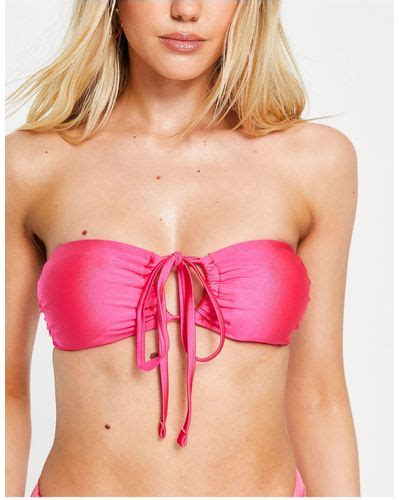 Pink New Look Beachwear And Swimwear Outfits For Women Lyst