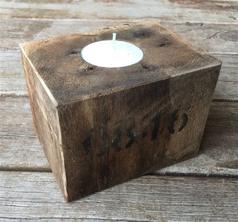 Another Pallet Wood Tea Light Wood Pallets Tea Lights Wood