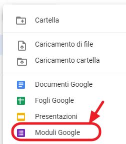 Foglio Di Calcolo Google Drive Creare Sondaggi Con Il Modulo Di