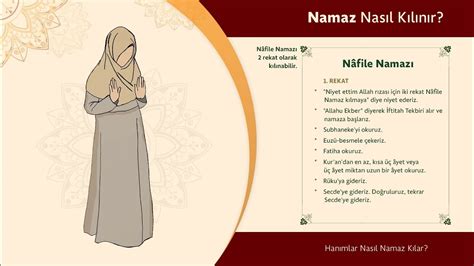 Nafile Namaz Nasıl Kılınır Kadınlar İçin Nafile Namazın Kılınışı