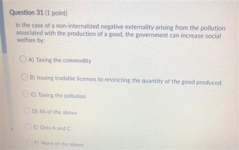 Solved Discrimination In Labour Markets Question 32 1 Chegg