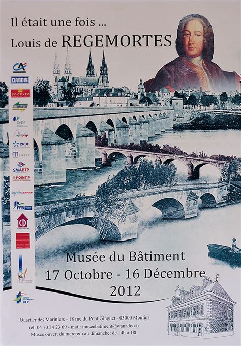 Affiches expositions temporaires Musée du Batiment Moulins Allier