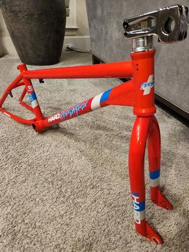 Bmxmuseum For Sale Haro Fst Frame And Fork Brian Blyther