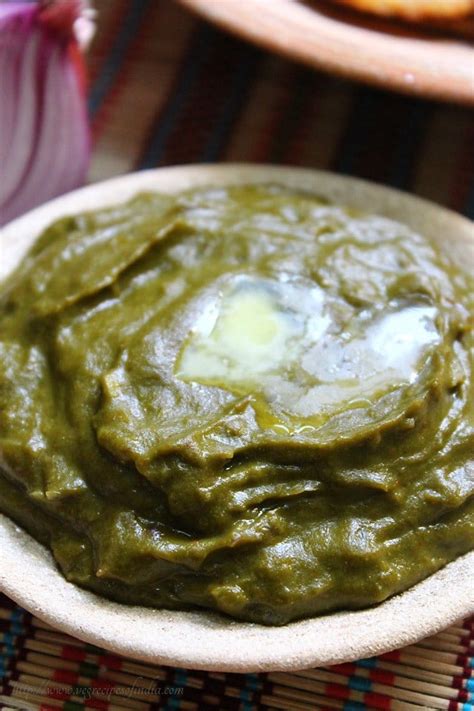 Palak Saag | Spinach Saag » Dassana's Veg Recipes