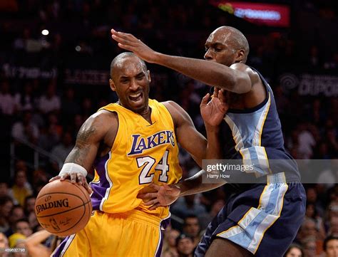 Kobe Bryant Of The Los Angeles Lakers Is Fouled Off The Dribble By News Photo Getty Images