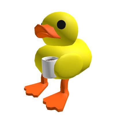 Duck With Coffee Pal Roblox Item Rolimon S