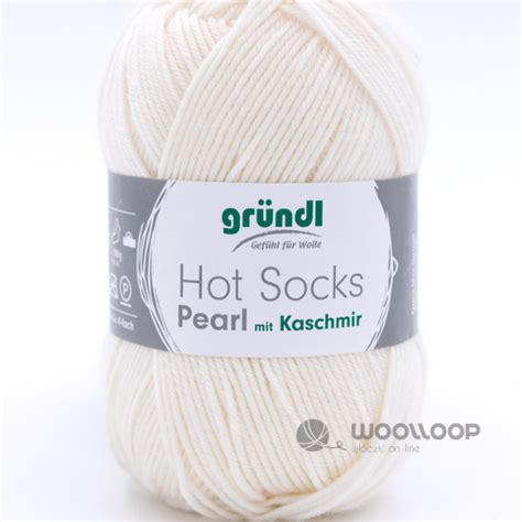 włóczka skarpetkowa z kaszmirem Hot Socks Pearl Gründl Woolloop