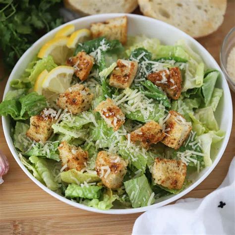 Easy Caesar Salad Recipe The Carefree Kitchen