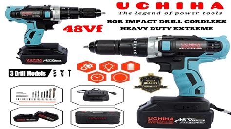 Review Bor Cordless 48vf Pakai Baterai Besar Tenaga Besar Impact