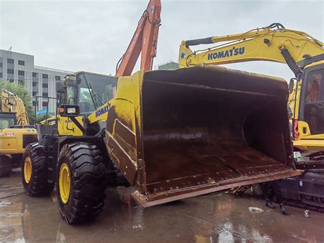 Used Komatsuu Wa Wheel Loader Komatsu Medium Loader Wheel Loader