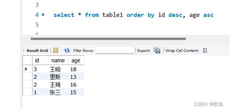 简明 Sql 排序指南：掌握 Order By 实现数据排序sql Order By 指定顺序 Csdn博客