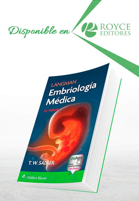 Langman Embriolog A M Dica A Edici N Libros Mx