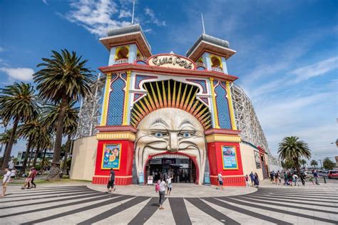 Parc Dattractions De Luna Park St Kilda Melbourne Victoria