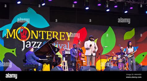 GREGORY PORTER SINGS On The Jimmy Lyons Stage During The 59th MONTEREY