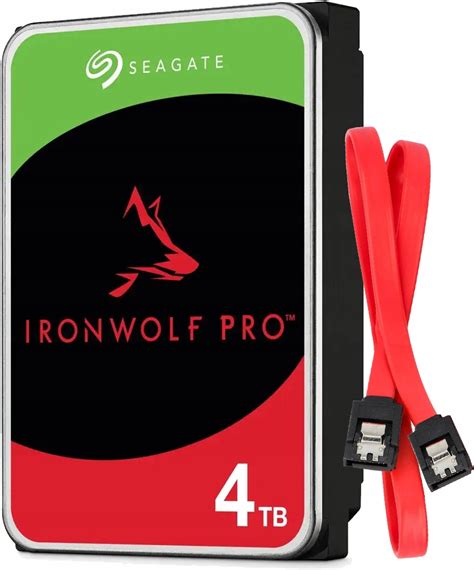 Dysk Twardy Seagate Ironwolfpro Tb Sata Iii St Ne Kabel