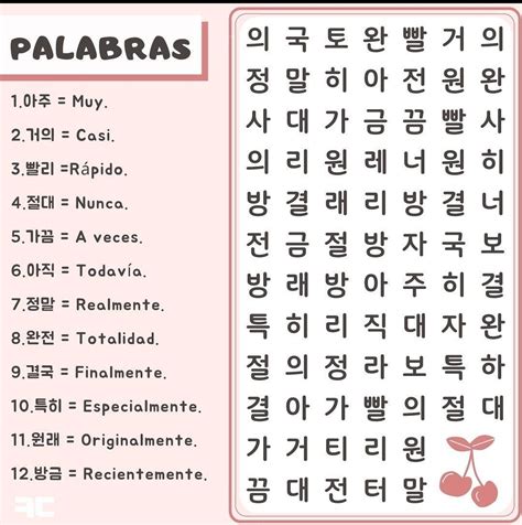 Vocabulario Frases Coreanas Libros Para Aprender Coreano Palabras